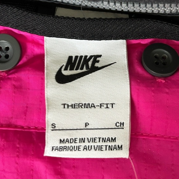 Nike Therma-Fit Life 3-in-1 Parka Jacket Water Repel Grey Mens Small OVERSIZED - Picture 8 of 14